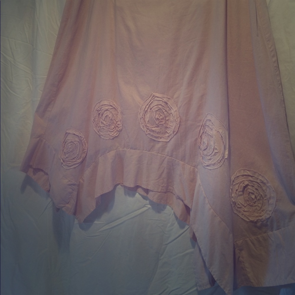 Skirt with floral bottom